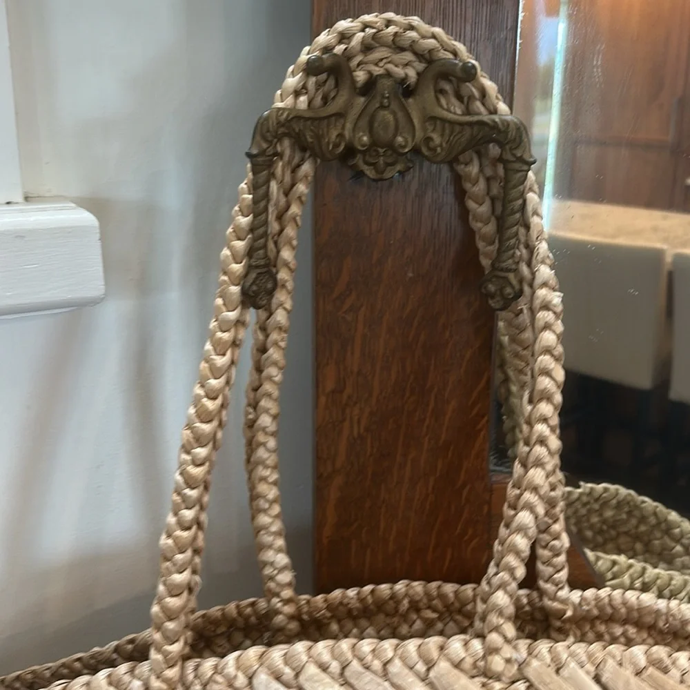 Nwot. Rattan bag - Picture 4 of 9